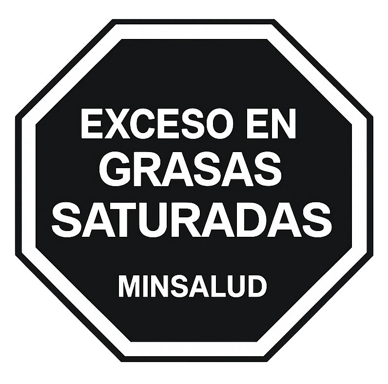 exceso de grasas transparente